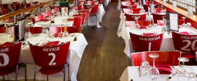 Restaurant in Old Trafford © Manchester United Football Club